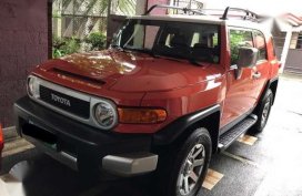 2013 Toyota FJ Cruiser AT Orange For Sale