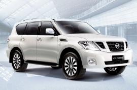 Nissan Patrol SUV white for sale 