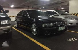 BMW E39 528i M5 AT Black Sedan For Sale