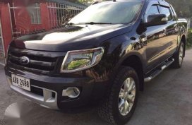 Ford Ranger Wildtrack 2014 MT Black For Sale
