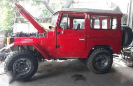 Toyota Land Cruiser 4x4 1978 MT Red For Sale
