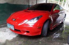 Toyota Celica 2000 MT Red Coupe For Sale
