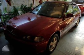 Honda Civic 1994 AT Red Sedan For Sale