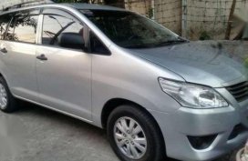 2013 Toyota Innova E 2.5D AT Silver For Sale