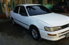 Toyota Corolla 1995 MT White Sedan For Sale