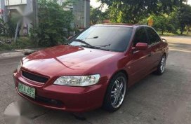 Honda Accord 1999 AT Red Sedan For Sale