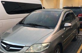 Honda City 2006 sedan silver for sale 