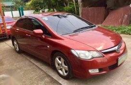 Fresh Honda Civic FD 2008 AT Red For Sale