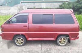 Toyota Lite Ace 1992 MT Red Van For Sale