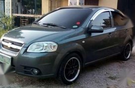 Chevrolete Aveo 2007 AT Gray Sedan For Sale