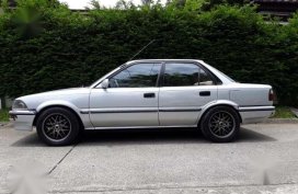 1989 Toyota Corolla 4AGE MT Silver For Sale