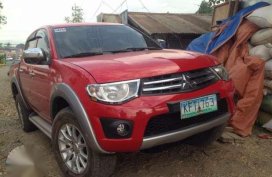 Mitsubishi Strada 4x2 AT 2011 Red For Sale
