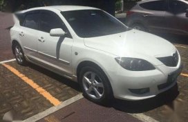 2006 Mazda 3 Hatchback AT White For Sale
