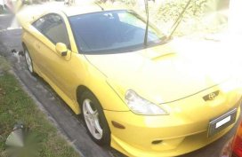 TOYOTA CELICA Gen 7 1999 MT Yellow For Sale