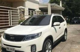 KIA SORENTO 2015 AT White SUV For Sale