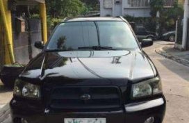 2004 Subaru Forester 2.0 X Black