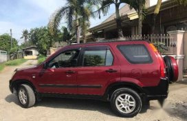 For sale 2003 Honda CR-V Manual Red First Owner