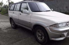 Ssangyong Musso 4x4 Diesel White For Sale 