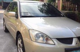 Mitsubishi Lancer 2004 Beige color for sale
