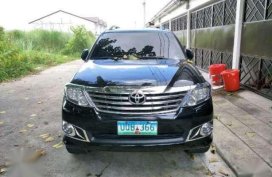 Toyota Fortuner 2013 G AT Gas Black For Sale