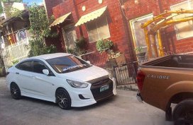 Hyundai Accent 2013 White for sale