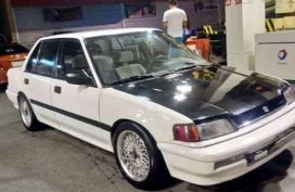 honda ef sedan white gas for sale 