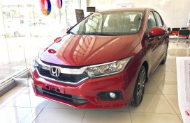 HONDA CITY 2018 sedan red for sale 