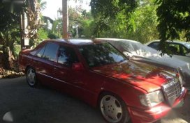 1990 Mercedes Benz W124 260e AT Red For Sale