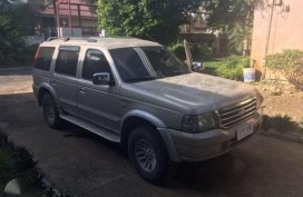 Ford Everest SUV silver for sale 