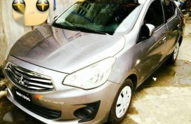 Mitsubishi Mirage GLX MT 2016 Silver For Sale 