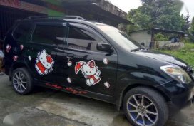 Avanza G toyota SUV black for sale 