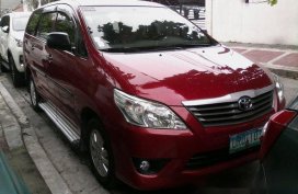 For sale Toyota Innova E 2013