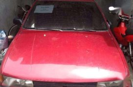 Mitsubishi Lancer sedan red for sale 