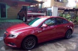 Chevy 2012 sedan red for sale 