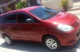 Toyota Innova 2009 Gasoline Manual Red