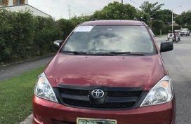 Toyota Innova 2007 Red for sale