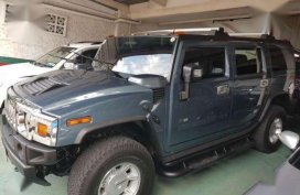 Hummer h2 6.0L SUV blue for sale 