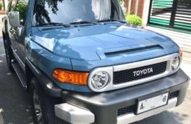 Toyota Fj Cruiser 4.0L AT 2015 Blue For Sale