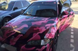 Honda Civic Esi 1995 MT Pink Sedan For Sale