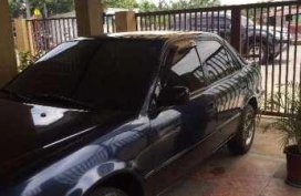 Toyota Corolla XL sedan black 