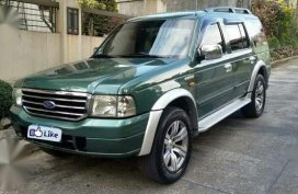 2005 Ford Everest 4x2 AT Green For Sale