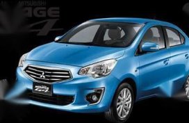 Mirage g4 gls 2017 sedan blue for sale 
