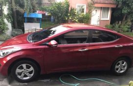 Hyundai Elantra 2012 AT Red Sedan For Sale