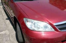 Honda Civic Vti-s Manual 2005 Red For Sale
