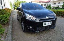 2015 Mitsubishi Mirage GLS MT Black For Sale