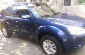 Ford Escape 2012 AT Blue SUV For Sale