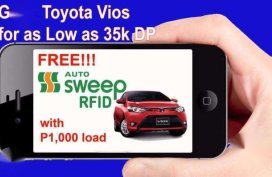 2018 Toyota Vios Wigo 35K DP Promo