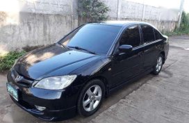 Honda Civic VTi-S 2004 MT Black For Sale