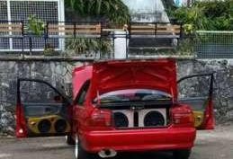 Mitsubishi Lanser sedan red for sale 