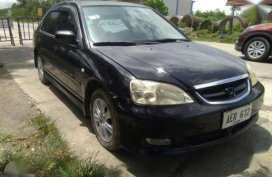 Honda Civic Vti-s 2004 MT Black For Sale